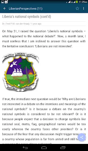 Liberia News App screenshot 4