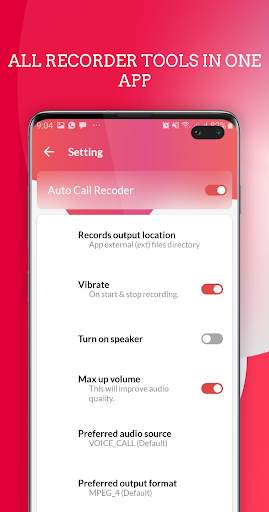 Auto Call Recoder скриншот 4