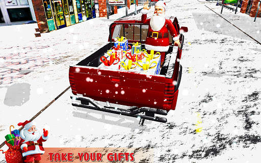 Car Racing : Santa Claus 3D Games screenshot 10