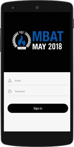 HEC MBAT 2018 screenshot 1