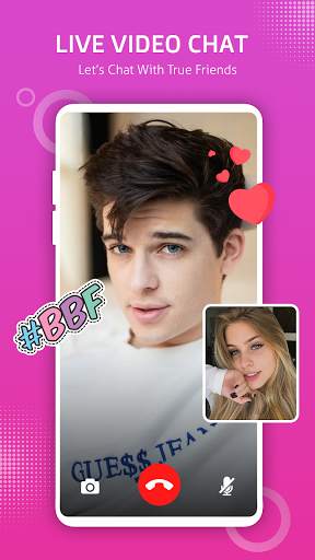 Random Video Call: Video Chat & Private Video Talk screenshot 2