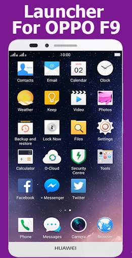 Oppo F9 Launcher, Theme Oppo F9 theme & wallpaper screenshot 2