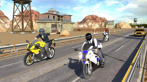 Bike Attack Race Game - Motorcycle Driving Games screenshot 6