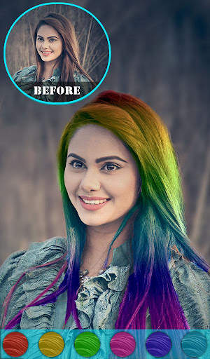 Hair Color Changer Photo Booth screenshot 6