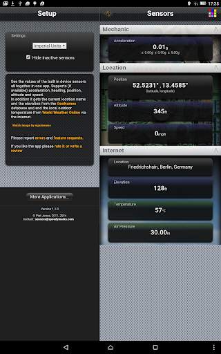 Sensors Free screenshot 9