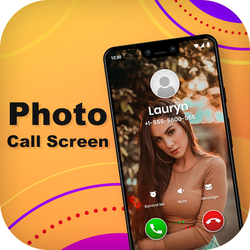 Photo Caller Screen : My Photo icon