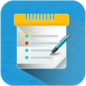 memo pad for writing icon