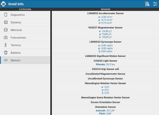 Droid Hardware Info screenshot 16