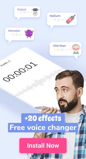 Free voice changer: funny sound effects, voice app screenshot 6