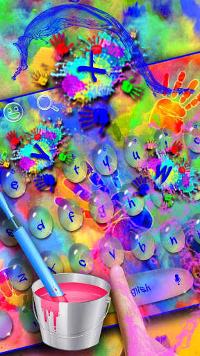Holi Hai Keyboard Theme screenshot 3