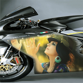 Bike Photo Frame icon