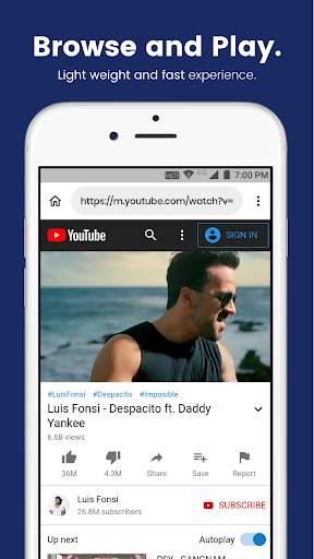 Jet Browser: Fast, and Play Videos in Background screenshot 2