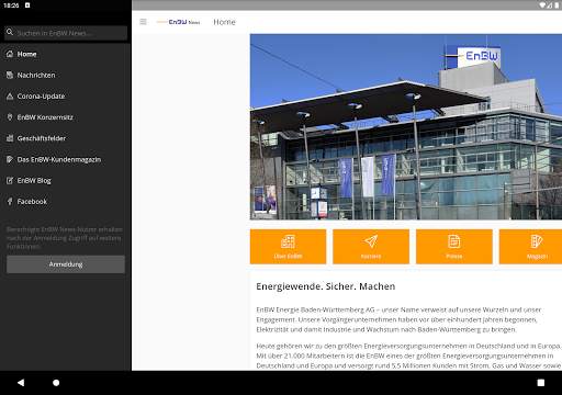 EnBW News screenshot 5