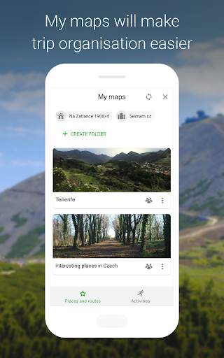 Mapy.cz navigation & off maps screenshot 5