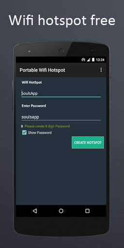Portable WiFi Hotspot : WiFi Tether screenshot 1