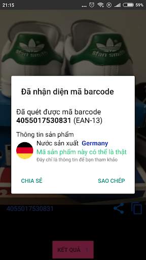 Quét thông tin - Quét thẻ cào screenshot 5
