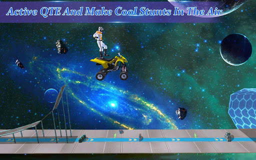Stunt Bike Racing 3D Galaxy screenshot 2