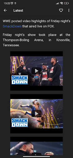 Wrestling News Videos WWE-News screenshot 7