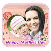 Mother's day photo frame editor 2018 logo
