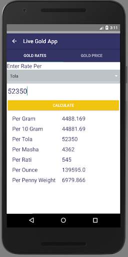 Gold Price & Conversion 4 تصوير الشاشة