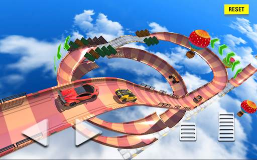 Mega Ramp Car Racing : Impossible Car stunts Game screenshot 2