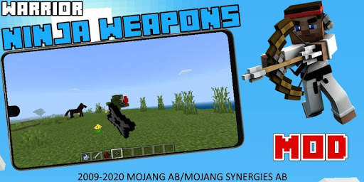 Ninja Swords Mod [Ninja Mobs] скриншот 5