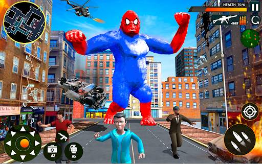 Angry Spider Gorilla Rampage скриншот 2