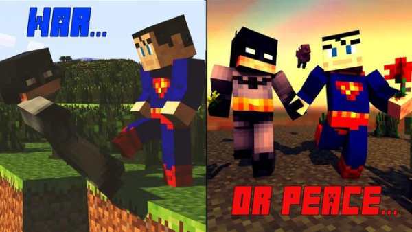 Skin Minecraft Batman Superman screenshot 3