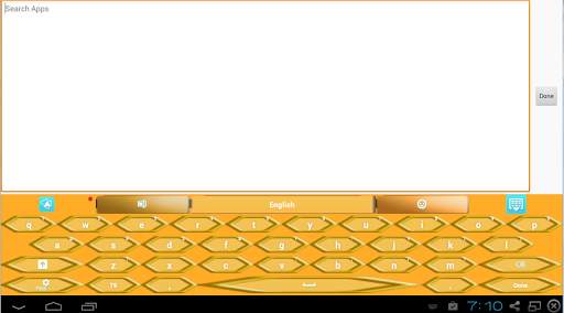 Orange Keyboard screenshot 9