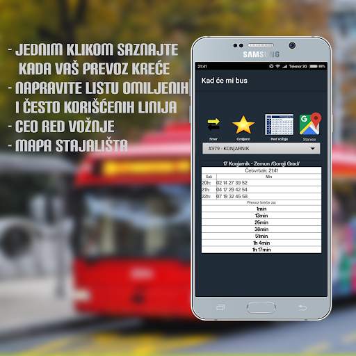 Kad ce mi bus - red voznje 3 تصوير الشاشة