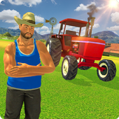 Real Village Farmer Simulator Farming Tractor Sim icon