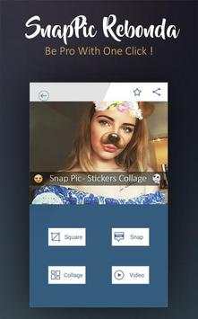 SnapPic Stickers Collages Edit screenshot 1