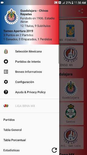 SoccerLair Mexican Leagues screenshot 2