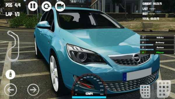 Car Racing Opel Game screenshot 2
