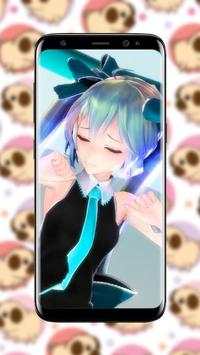 Hatsune Miku Live Wallpaper screenshot 5