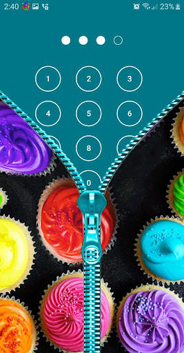Candy Zipper Lock Screen screenshot 7