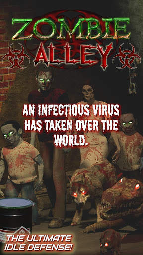 Zombie Alley - Idle Shooter Zombie Killing Game screenshot 1