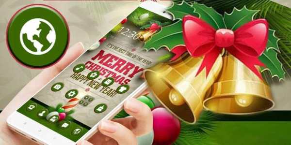 Merry Christmas Golden Bell Theme screenshot 4
