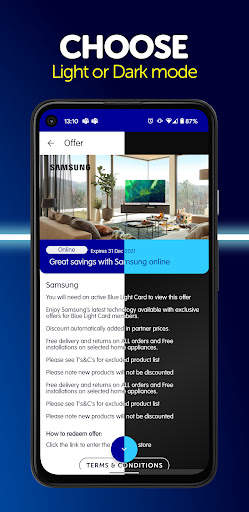 Blue Light Card screenshot 5