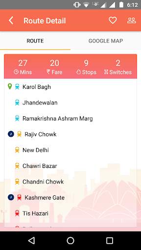 Delhi Metro Timings screenshot 4