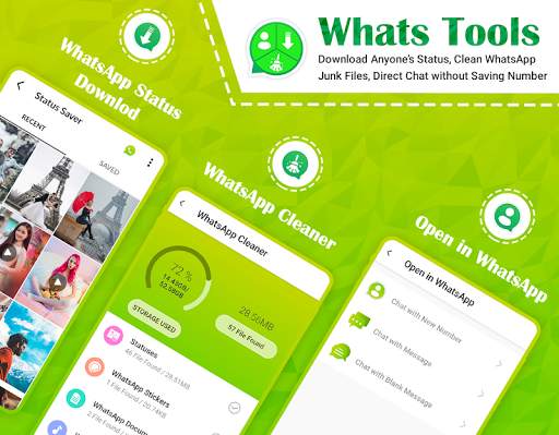 WhatsTools Status Saver & Direct Chat for WhatsApp screenshot 9