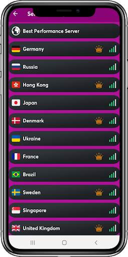 Rapid VPN - 1st Unlimited Privacy VPN screenshot 5