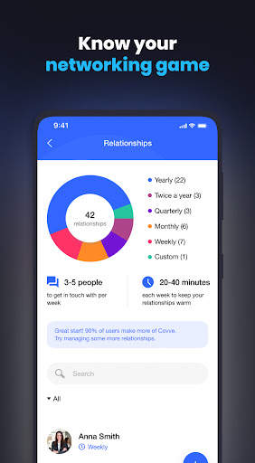 Covve: Stay in Touch with your contacts screenshot 3