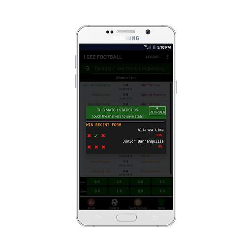Soccer Statistics App("NOW SOCBITZ!!!") screenshot 1