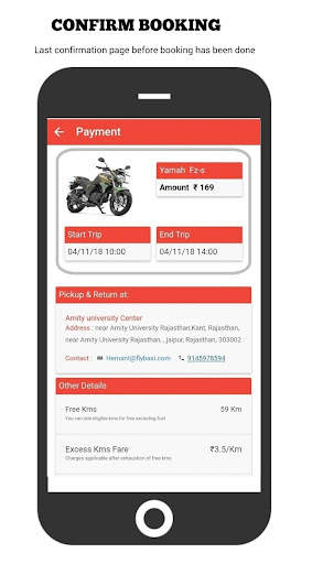 FLYBAXi - Self Driving Rental  स्क्रीनशॉट 3