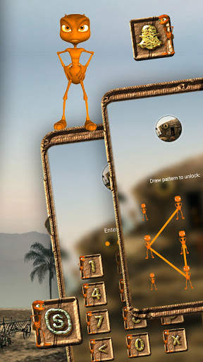 Ant Fish Home Launcher Theme screenshot 5
