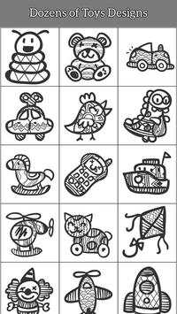 Toon Toy Coloring Book - Paint Fun 2018 screenshot 3