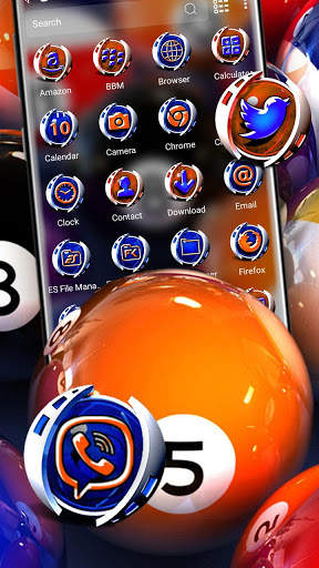 Snooker Ball Launcher Theme screenshot 2