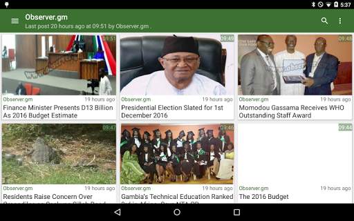 Gambia : Latest News screenshot 6