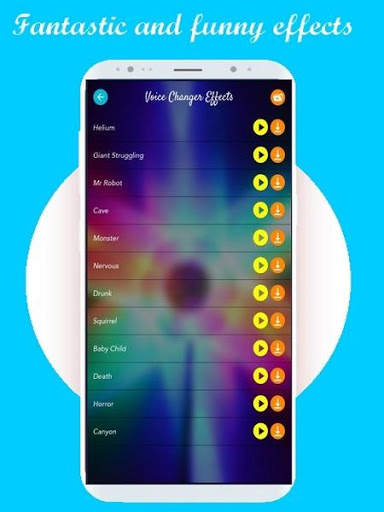 Voice Changer Effects (Free voice changer app) screenshot 2
